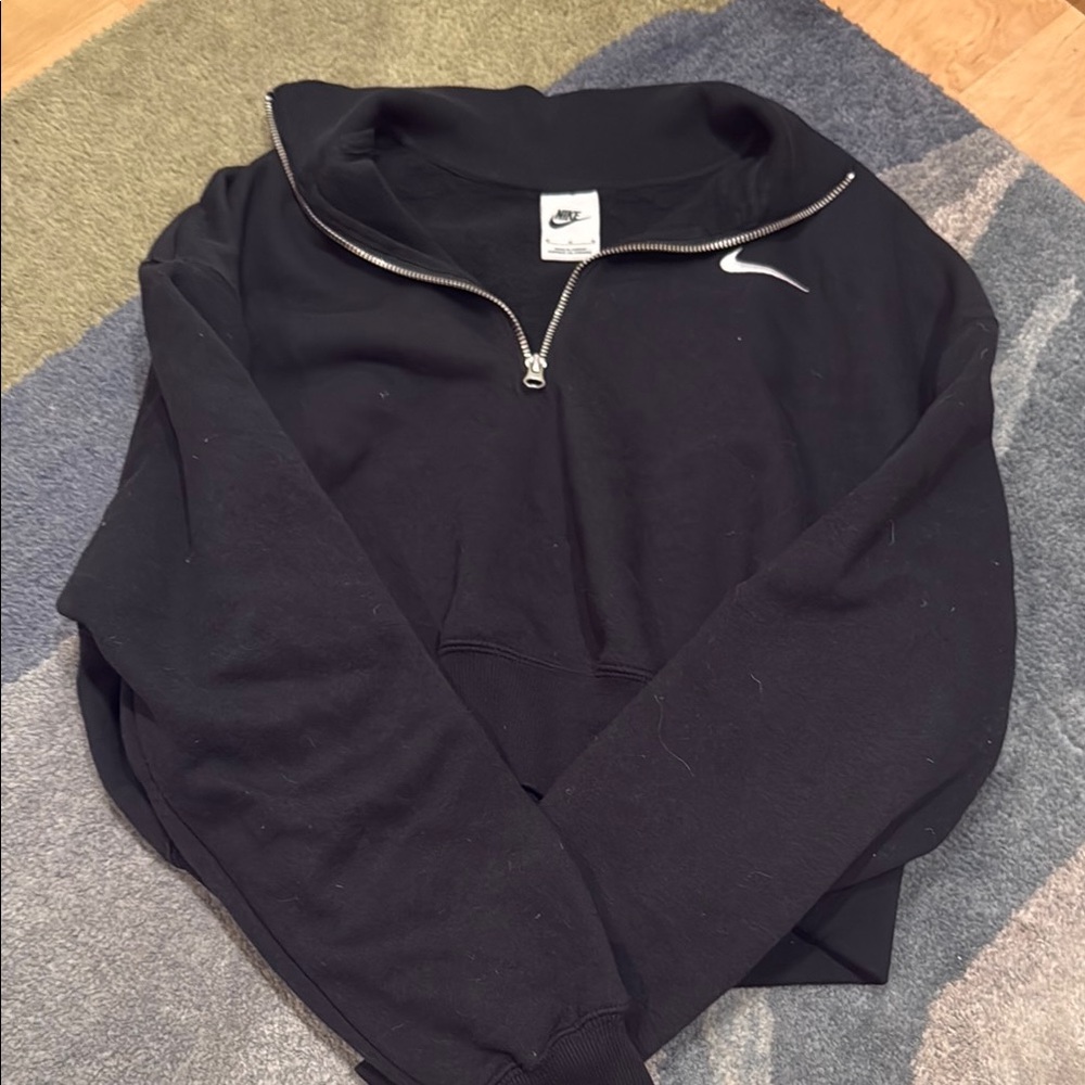 Nike Black Quarter zip